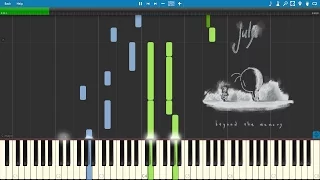 [Synthesia] 줄라이 [July] - Beyond The Memory