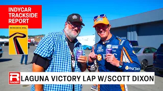 IndyCar Monterey Victory Lap with Scott Dixon