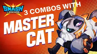 3 COMBOS WITH MASTER CAT