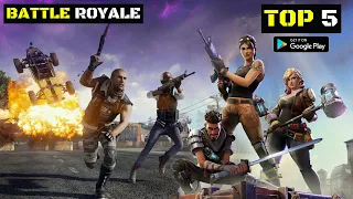 Top 5 New Battle Royale Games For Android 2024 | Like PUBG & Free Fire