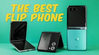 BEST FLIP PHONE EVER! Motorola Razr 40 Ultra vs Samsung Galaxy Z Flip 5 vs OPPO Find N2! | VERSUS