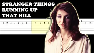 Stranger Things - Running Up That Hill - Kate Bush (Easy Guitar Tabs Tutorial)