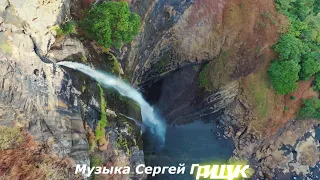 🔊♫ОЧЕНЬ КРАСИВЫЕ ВОДОПАДЫ🔊 + СБОРНИК МУЗЫКИ ДЛЯ ДУШИ♫ ,,МУЗЫКА Сергей  Грищук♫🔊