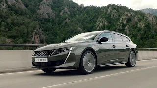 The all-new PEUGEOT 508 SW Driving Video