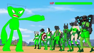 Green Radiation Vs Team She Cameraman Avengers : Rescue Team Baby Super Hero.