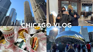 CHICAGO VLOG | eating & exploring the city !!