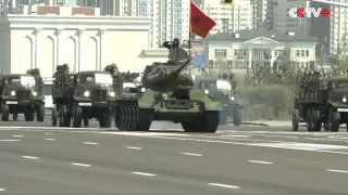 Kazakhstan Launches Military Parade to Mark Victory in WWII