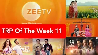 Zee Tv All Serial's BARC TRP Report Of The Week 11 2024