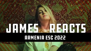 JAMES REACTS TO "SNAP" by ROSA LINN - ARMENIA ESC 2022 (EP#39)