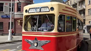 Парад трамваев, Москва, 2022