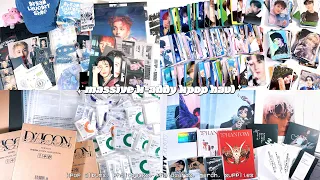 k-addy kpop haul 4 ✮ nct/aespa merch, seventeen/bts photobooks, dicon minis, albums, supplies & more