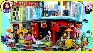 LEGO Ninjago City Build the Street Level Shops Review