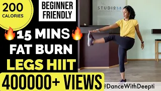 15MINS HIIT | Beginner Bollywood Dance Workout | Easy Exercise to Lose weight 3-5kgs