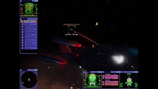 Mnemosyne Class Variants vs Titan A | Remastered v1.2 | Star Trek Bridge Commander