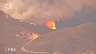 Kiwi firefighters arrive in California to help fight wildfires