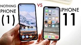 Nothing Phone (1) Vs iPhone 11! (Comparison) (Review)