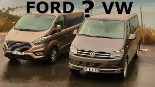 VW Caravelle vs Ford Tourneo Custom - Hangisi?