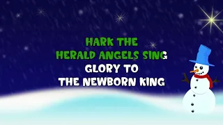 Hark The Herald Angels Sing | Sing A Long | Nursery Rhyme | Christmas Song | Holidays