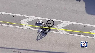 Bicyclist killed after being struck by car in Davie