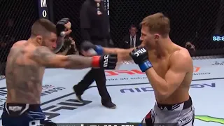 UFC, Francis "Fire" Marshall Debut Knockout #shorts