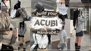 how to build your acubi wardrobe! | acubi fashion | where to shop etc.