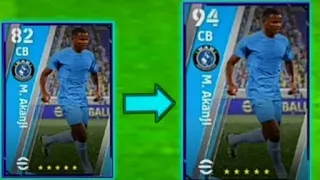 Upgrade Manuel Akanji Max Level Rating 94 ||Manchester City Club Selection Pack|| E FOOTBALL23MOBILE