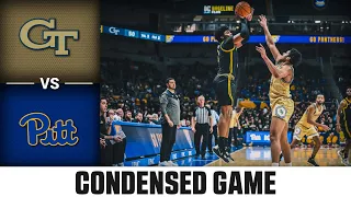 Georgia Tech vs. Pitt Condensed Game | 2022-23 ACC Men’s Basketball