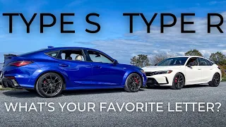 2024 Acura Integra Type S and 2023 Honda Civic Type R | Back to Back Test Drive Impressions