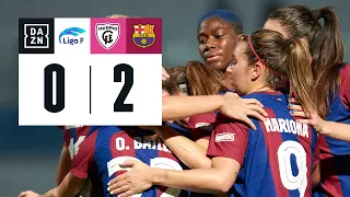 Madrid CFF vs FC Barcelona (0-2) | Resumen y goles | Highlights Liga F