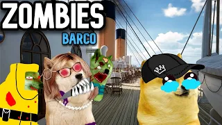 SOBREVIVIRÍAS a un APOCALIPSIS ZOMBIE en un BARCO? (RETO DEL BARCO) - Hilos con cheems