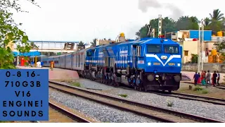 Shining WDP-4 TWINS MAD acceleration | 16-710G3B V16 Engine SOUNDS | | INDIAN RAILWAYS