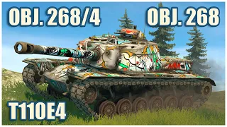 T110E4, Object 268/4 & Object 268 • WoT Blitz Gameplay