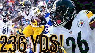 Le'Veon Bell PLOWED Through the Bills for 236 YARDS RUSHING! (2016)