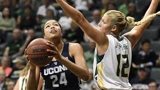 Women's Basketball Highlights - #1 UConn 96, USF 68