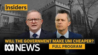 University Reform Analysis + Jason Clare MP | Insiders