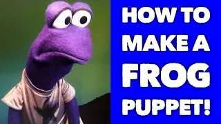 How to Make a Frog Puppet!