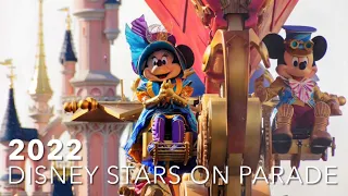 [4K] NEW Disney Stars on Parade 2022 - FULL PARADE | Disneyland Paris