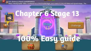 Lords mobile Vergeway chapter 6 Stage 13 easiest guide