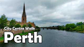 Perth City Centre Walk【4K】| Let's Walk 2021