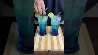 Blue Lagoon Mojito ASMR | Summer Special #shorts  #asmr