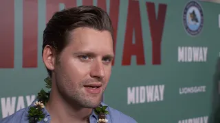 Midway Honolulu, USS Halsey event - Itw Luke Kleintank (official video)