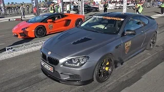 Manhart GTT 900 BMW M6 vs Lamborghini Aventador LP700