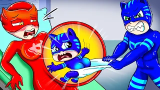 Owlette Pregnant???! - Baby Owlette x Catboy Sad BACK STORY - PJ MASKS Cartoons Animation
