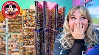 Disney Pin Hunting At The LARGEST Pin Store In Orlando!! | Pin HQ by GoPinPro