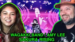 REACTION! WAGAKKI BAND / AMY LEE Sakura Rising LIVE