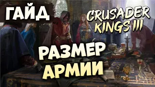 СКОЛЬКО НАДО ВОЙСК ДЛЯ ЗАЩИТЫ | Гайд по Crusader Kings III