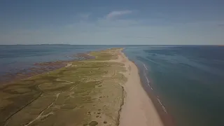 Voilier Biloup ,Drone: Ile De La Madeleine, plage Sandy Hook,2018