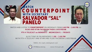 Counterpoint by Secretary Salvador Panelo 07/03/2021