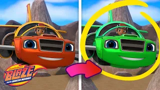 Spot the Difference #5 w/ Airplane Blaze! 🔎 | Blaze and the Monster Machines