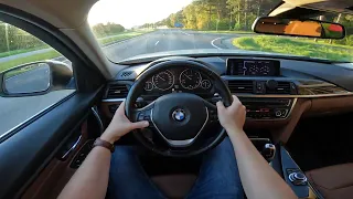 2012 BMW F30 318D POV DRIVE/REVIEW